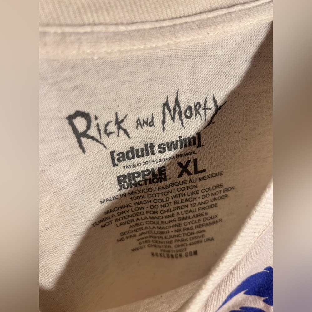 Rick & Morty Get Schwifty Long Sleeve Graphic BoxLunch T-Shirt - Picture 3 of 4